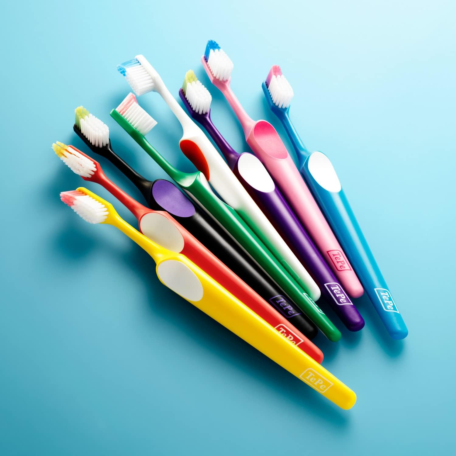 Tepe Select Compact Toothbrush, Soft, Assorted Colours, 1Pc, Soft Bristle Toothbrush with Efficient and Gentle Cleaning, Small Head Toothbrush (Pack of 3) image number 4