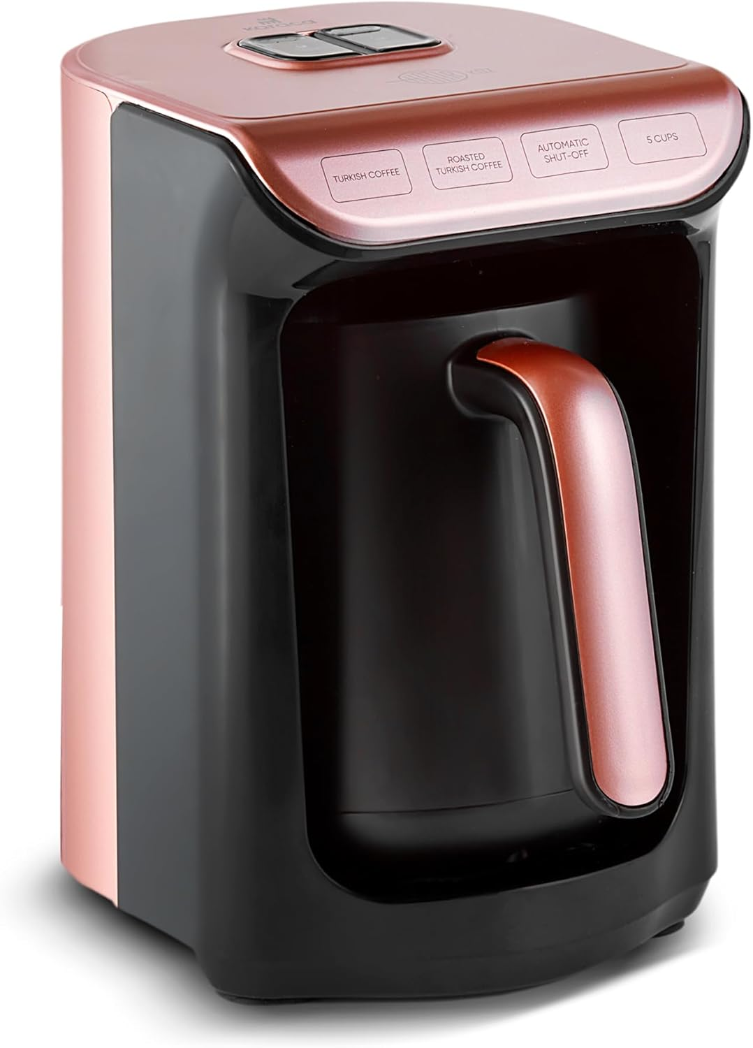 Karaca Hatır K&ouml;z 5 Cup Capacity Turkish Coffee Machine, Anthracite