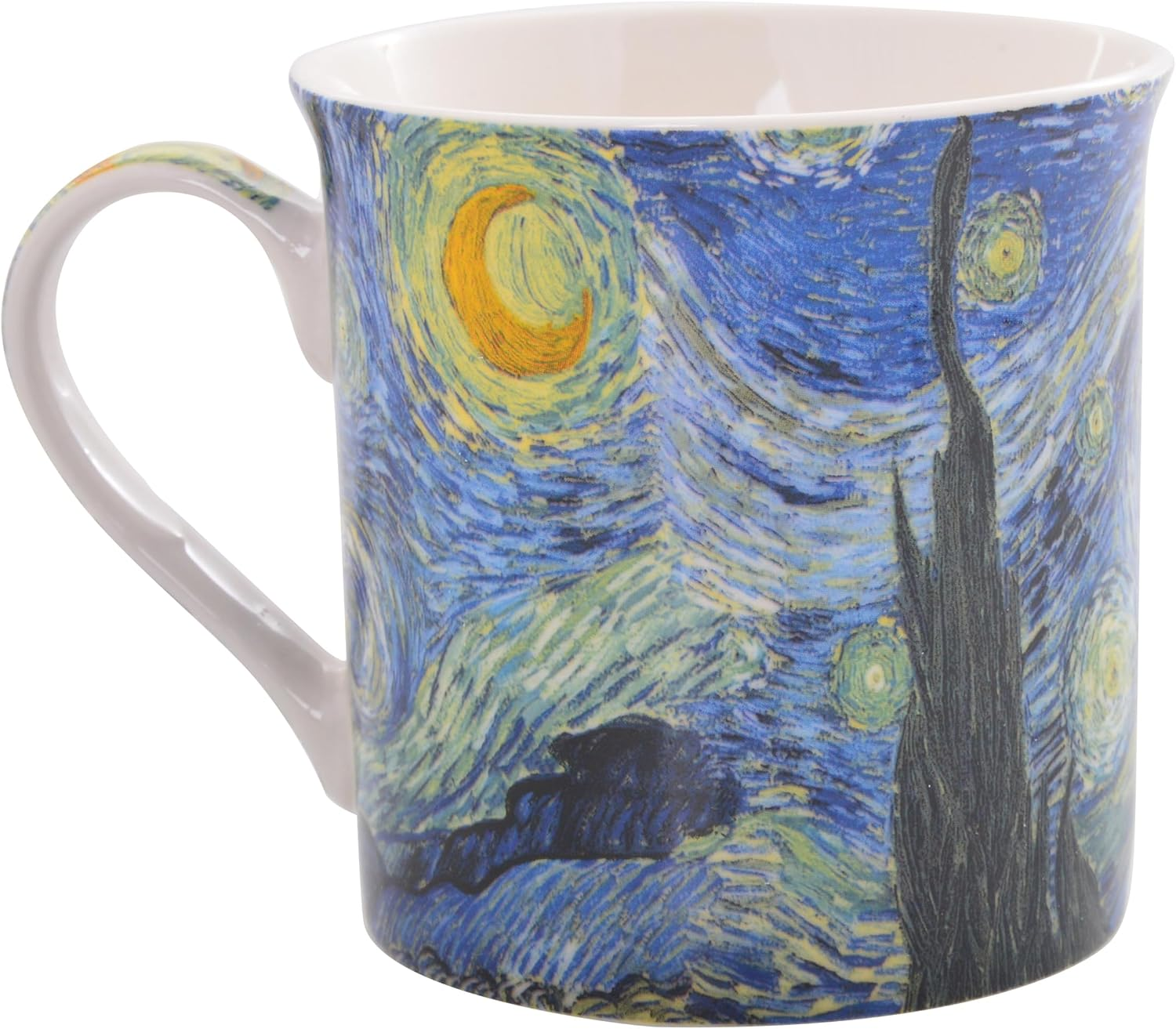 Gibson Gifts Vincent Van Gogh Fine China Mug Set of 4 - Featuring 4 Iconic Van Gogh Paintings image number 2