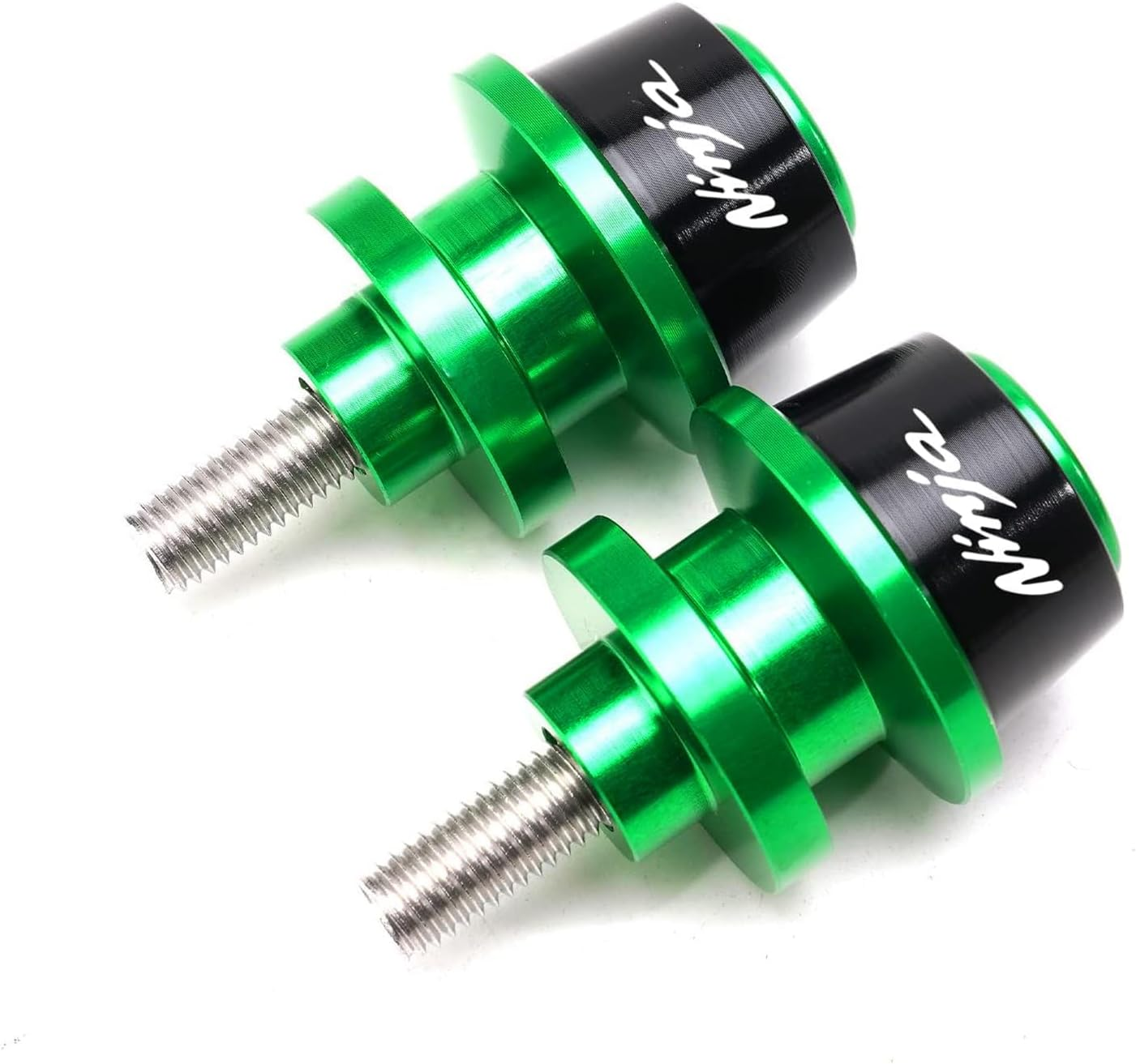 MOWOK 8MM Swingarm Spools Slider Fit for Ninja 650 2017-2025 ZX-6R/ZX636 2014-2026 400 Z400 2018-2026 Ninja 1000SX 2020-2026 500 ZX4RR ZX4R ZH2 Motorcycle Accessories Stand Screws image number 5