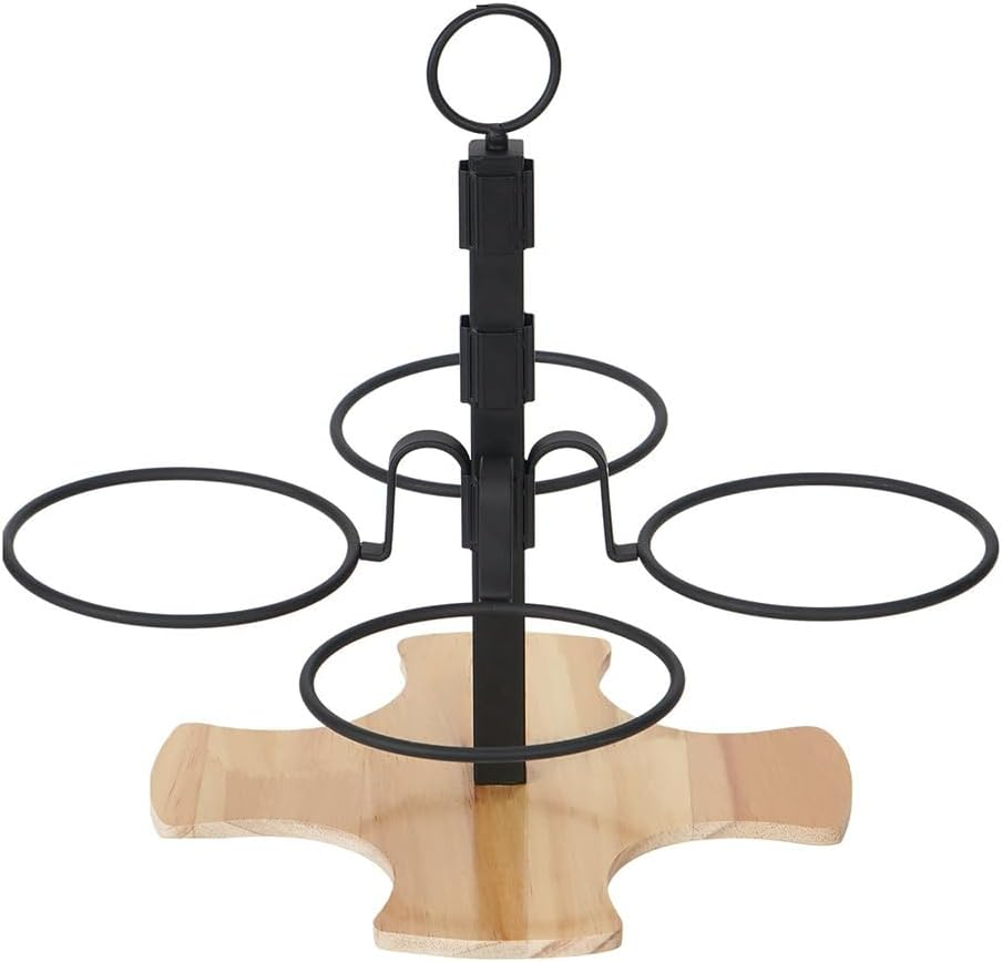 Elevated Cat Bowls,Raised Pets Food Bowls,Adjustable Pet Bowls, with Stand,Bamboo Base and 4 Stainless Steel Bowls,For Indoor Cats, Puppy Small Dogs Food and Water image number 4