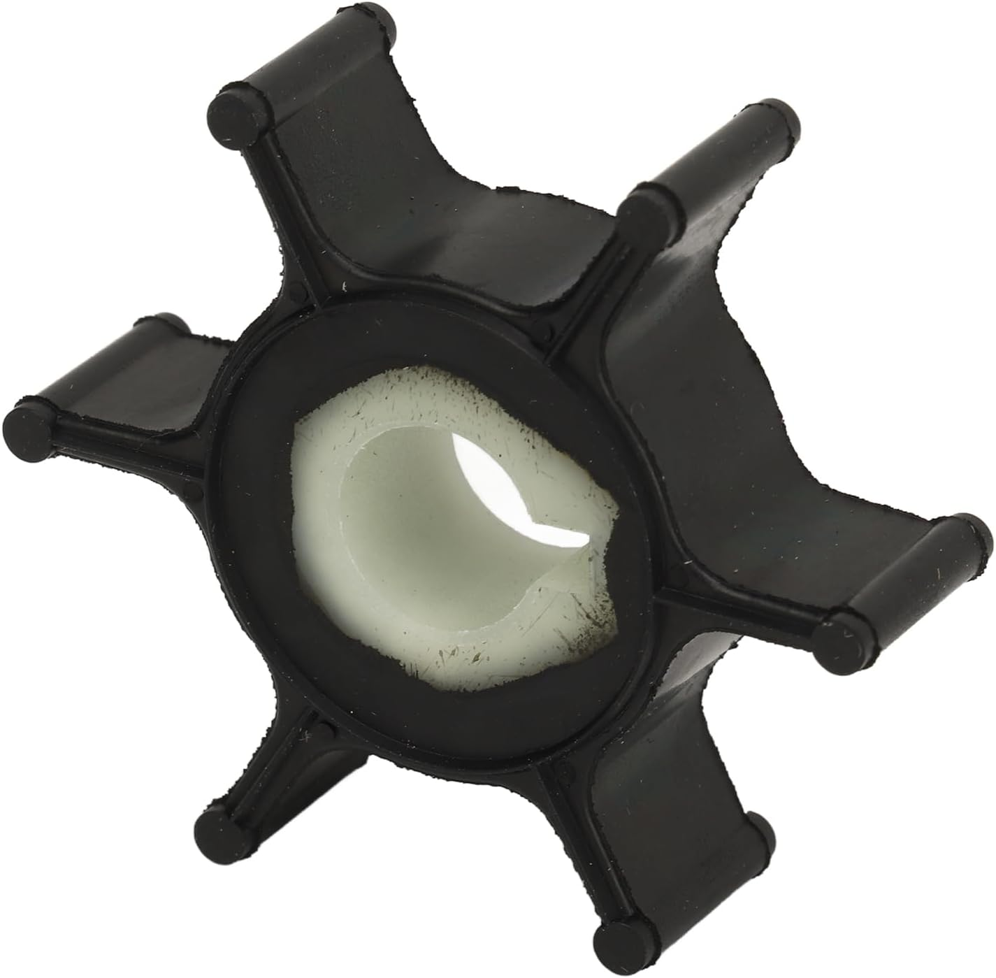 Tnfeeon 6 Vane/Wing Impeller, Rubber Material, Superior Performance, Reliable Johnson Outboard for 1968 to 1979 Motors image number 3