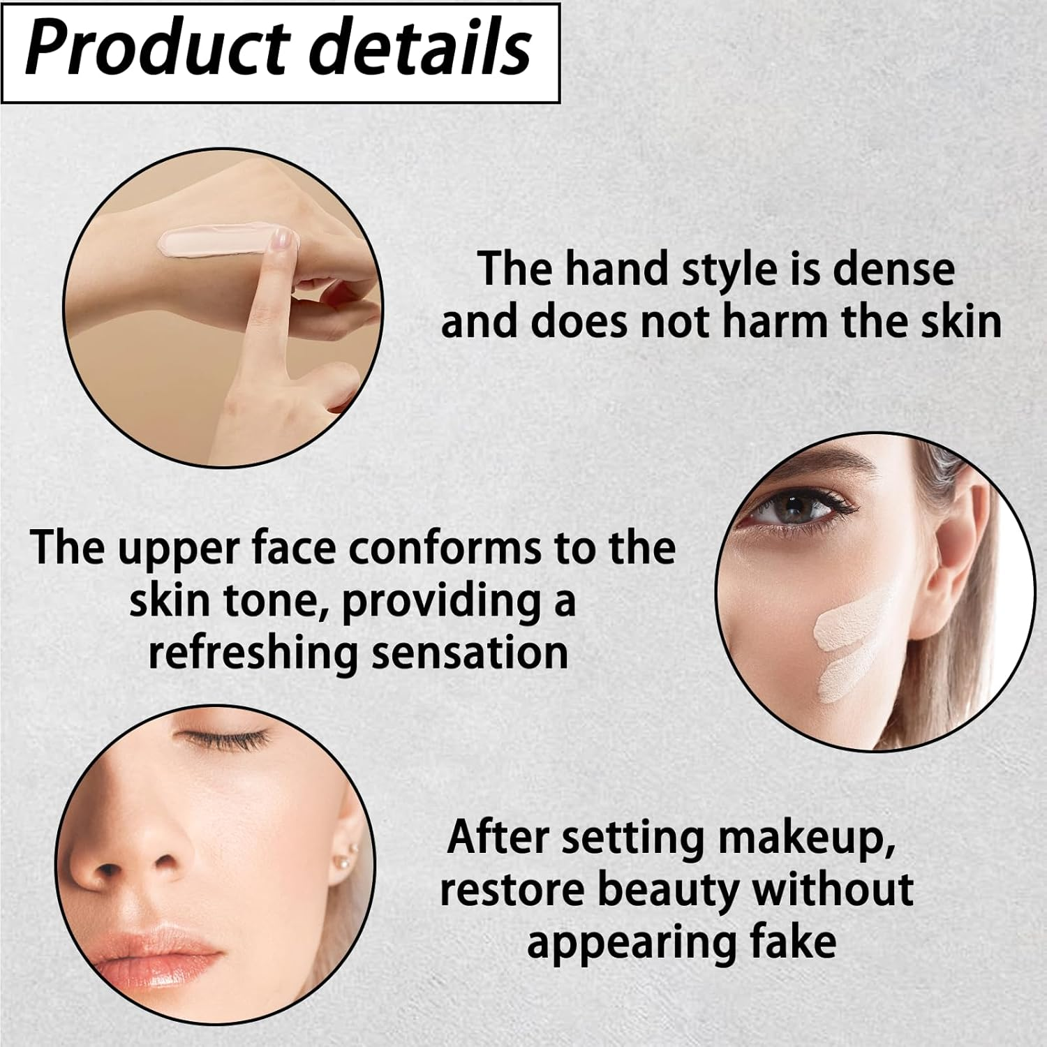 Foundation Liquid,Pack of 2, Colour Changing Foundation Makeup, White Foundation Liquid for Natural-Looking Finish, Travel-Friendly, 30Ml image number 2