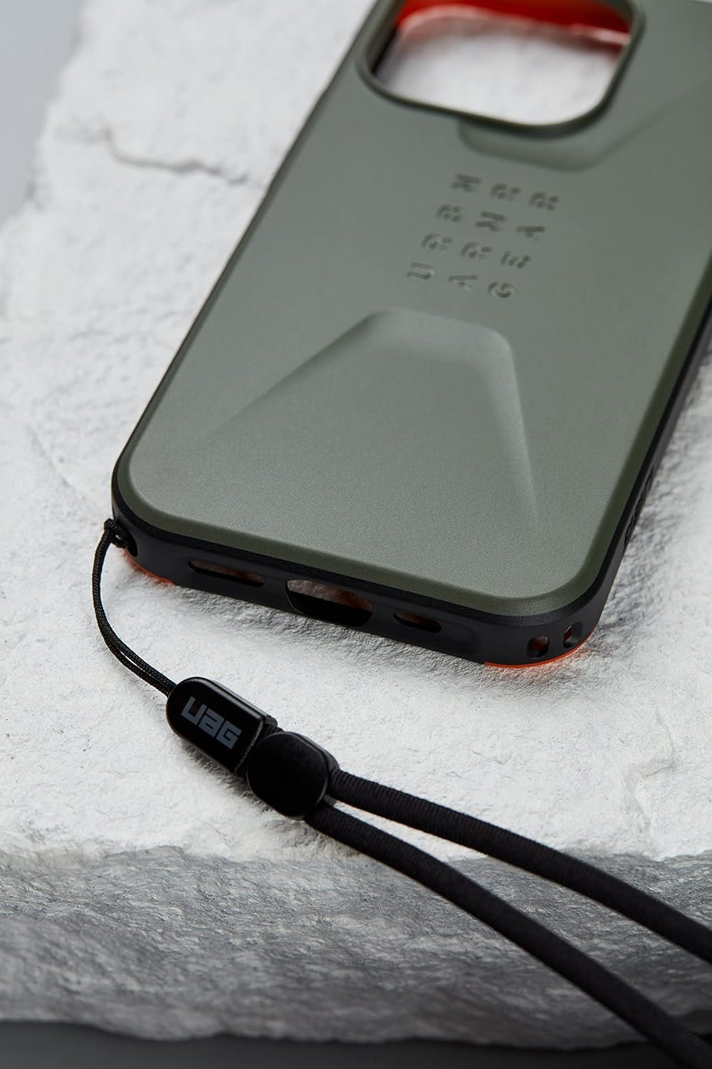 Urban Armor Gear UAG Civilian Case Compatible with Apple Iphone 14 plus [Wireless Charging Compatible Cover, Drop-Resistant Mobile Phone Case, Screen Protector with Raised Edge] Black