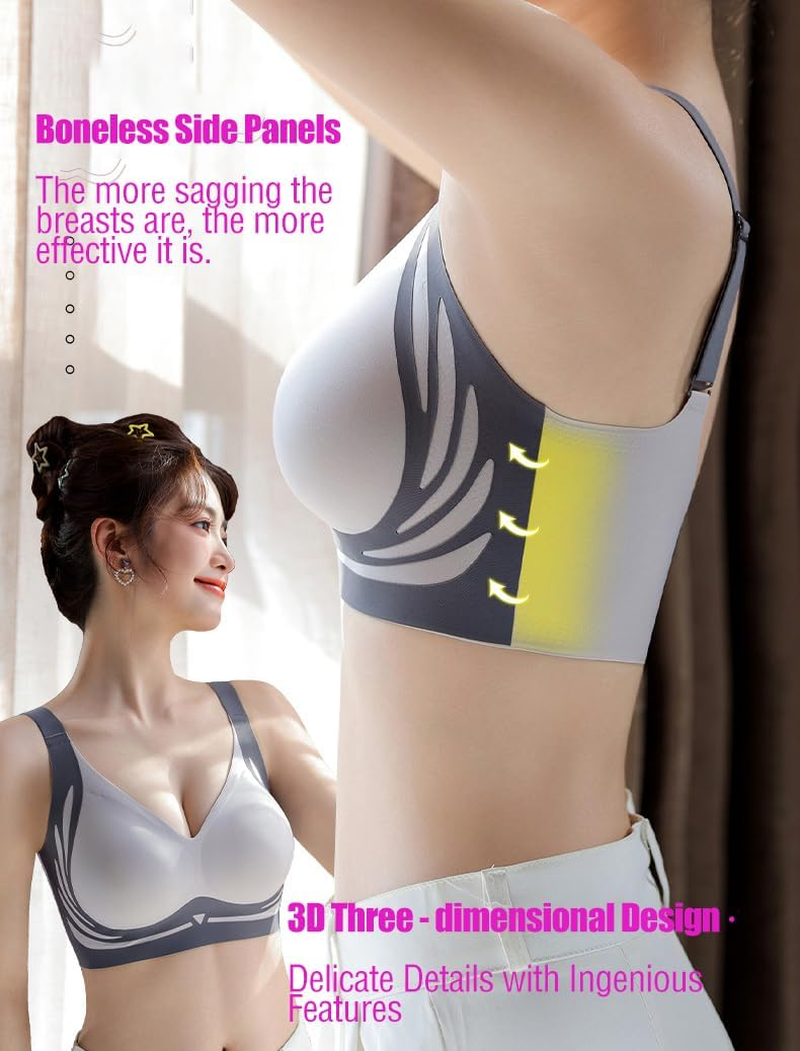 Powerful Push-Up Seamless Bra, Pushup Bra,Powerful Push up Seamless Bras for Women Bras for Women image number 3