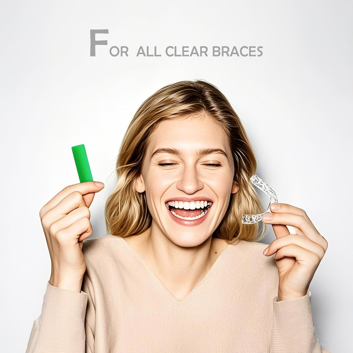 12 Pack Aligner Chewies, Orthodontic Aligner Chewies for Invisalign, Compatible with Invisalign Braces, Aligner, Retainer image number 3