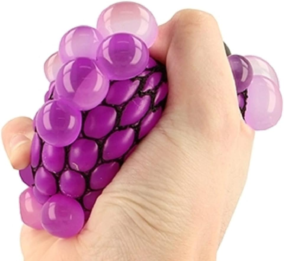 Keycraft Gooey Mesh Ball, Squeezable Fidget Toy, Slime-Filled Sensory Stress Relief Ball for Kids and Adults
