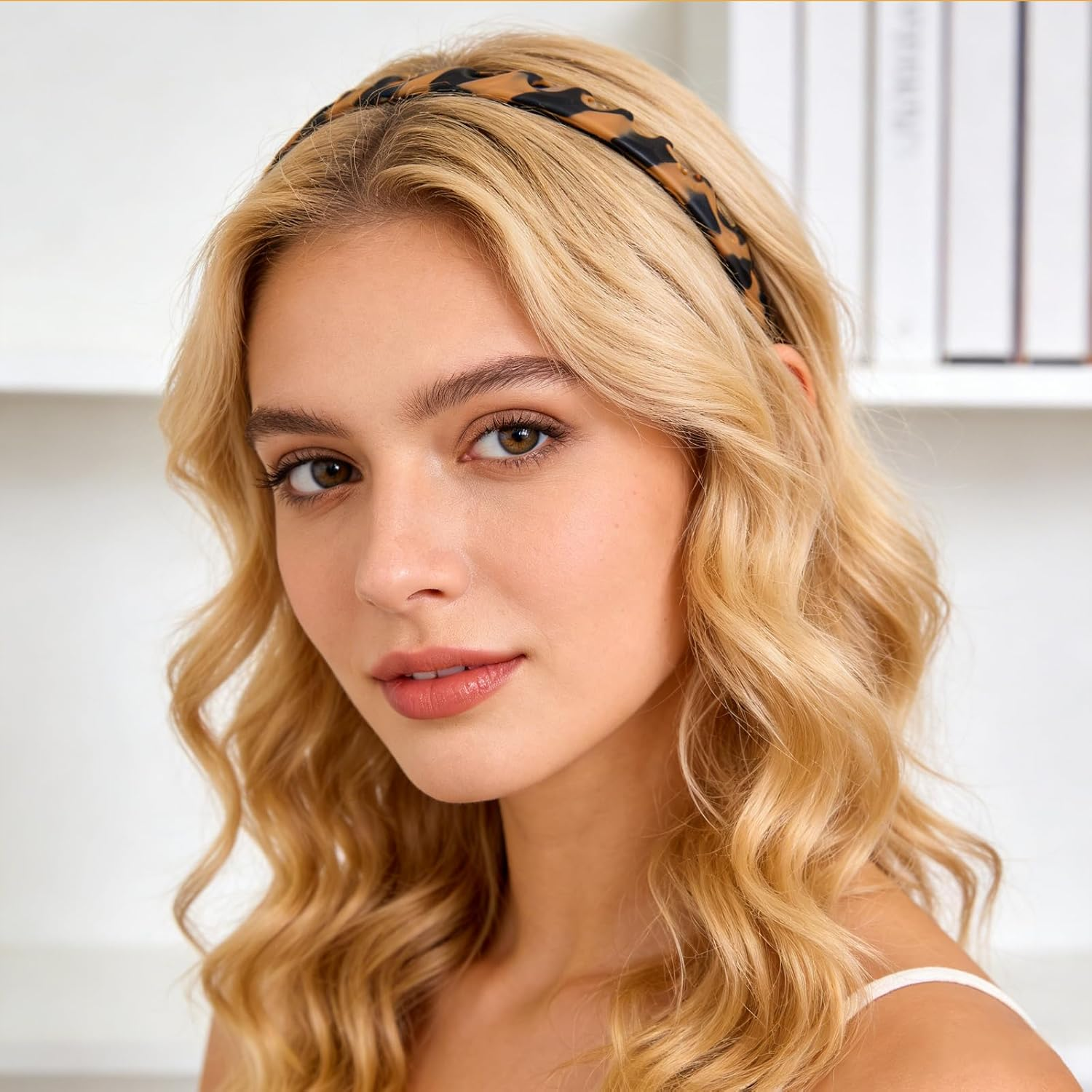 Xanthelle Hair Band, Zigzag Headband with Zag Design, Non-Slip Zig Zag Headband for Women, Stylish Hairstyles Accessories image number 5