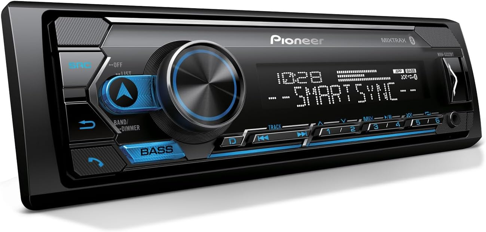 Pioneer MVH-S322BT Amazon Alexa, Pioneer Smart Sync, Bluetooth, Android, Iphone - Audio Digital Media Receiver image number 6