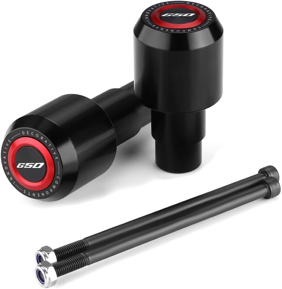 Modeer for K.Awasaki Ninja 650 2017~2024 2025 Motorcycle Frame Slider Anti-Collision Falling Protection Crash Pads Ninja650 Ninja 650 Accessories (Red)