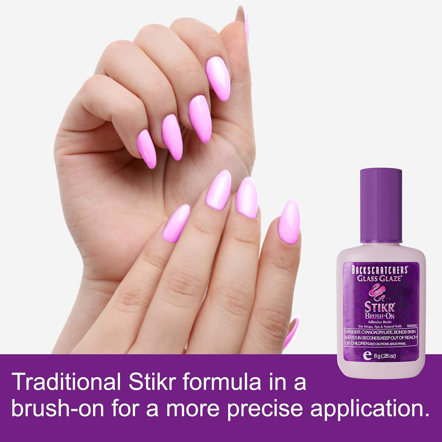 BACKSCRATCHERS Stikr Brush-On Resin - 8Gm by BACKSCRATCHERS image number 4