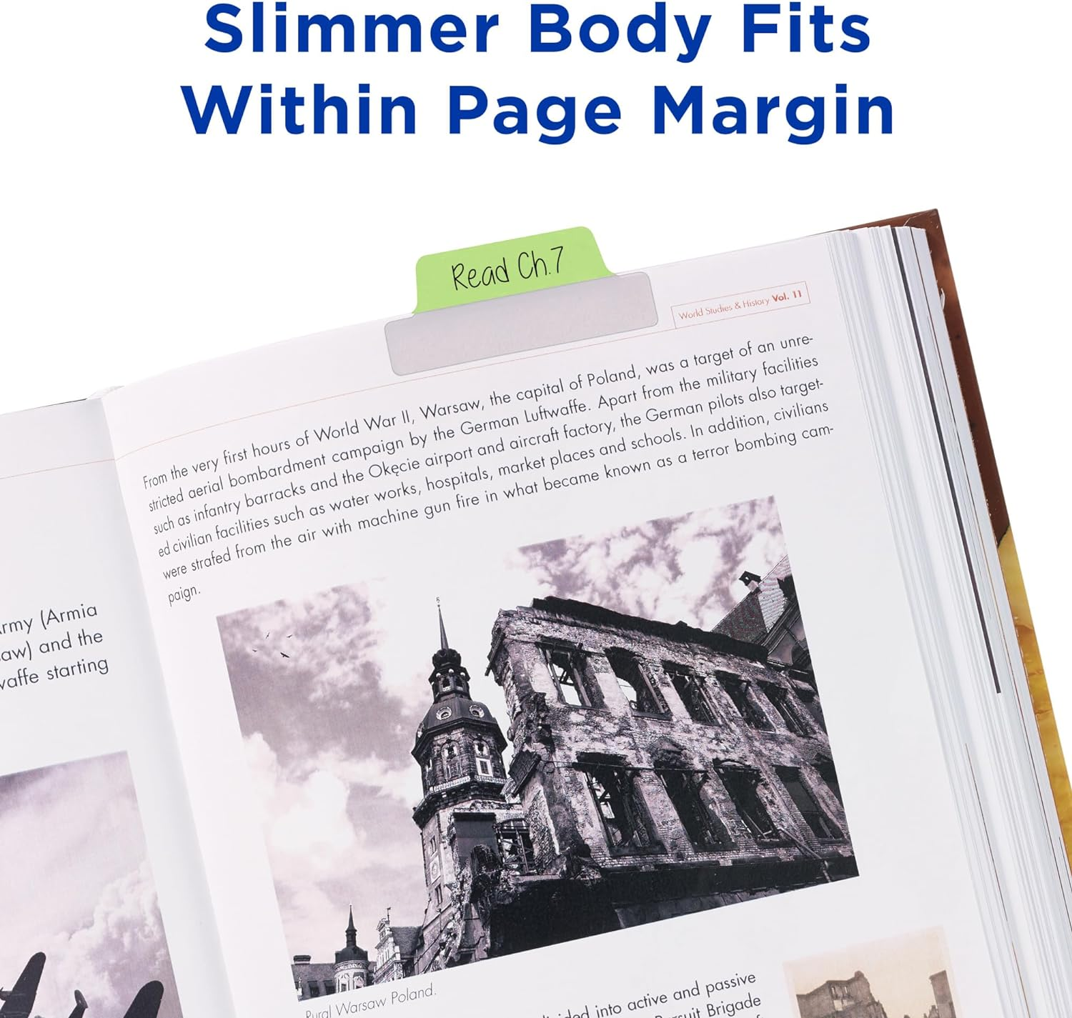 Avery Margin Ultra Tabs, 2.5" X 1", 2-Side Writable, Assorted Pastel Colors, 24 Repositionable Tabs (74769) image number 1