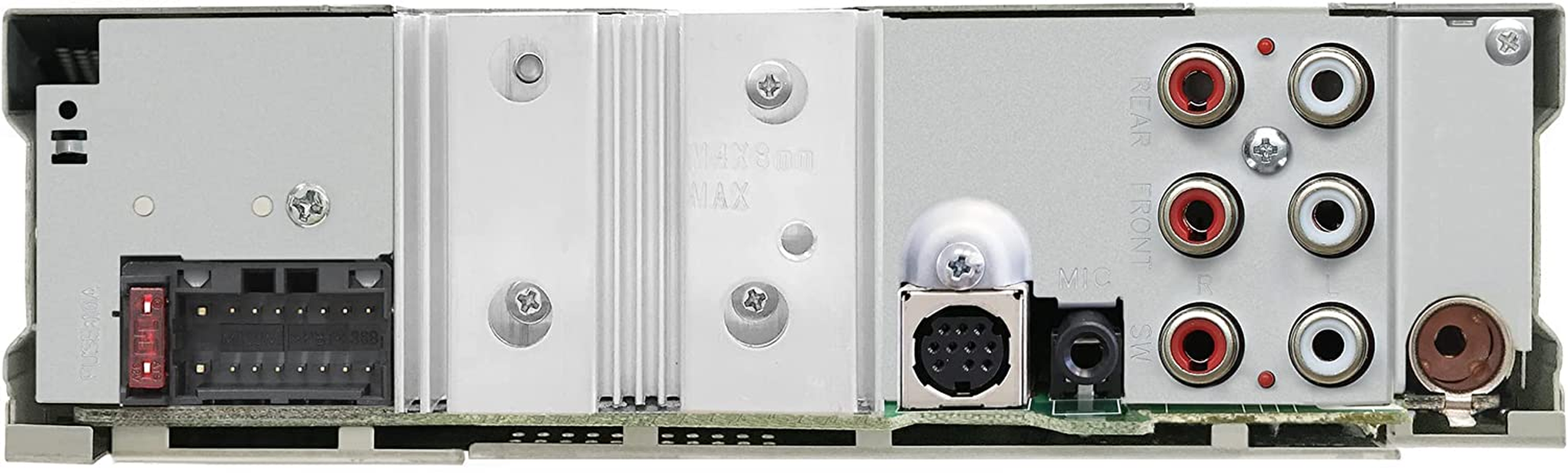 KENWOOD KDC-BT382U CD Car Stereo Receiver with Bluetooth, AM/FM Radio, Variable Color Display, Front High Power USB, Alexa Built In, and Siriusxm Ready image number 2