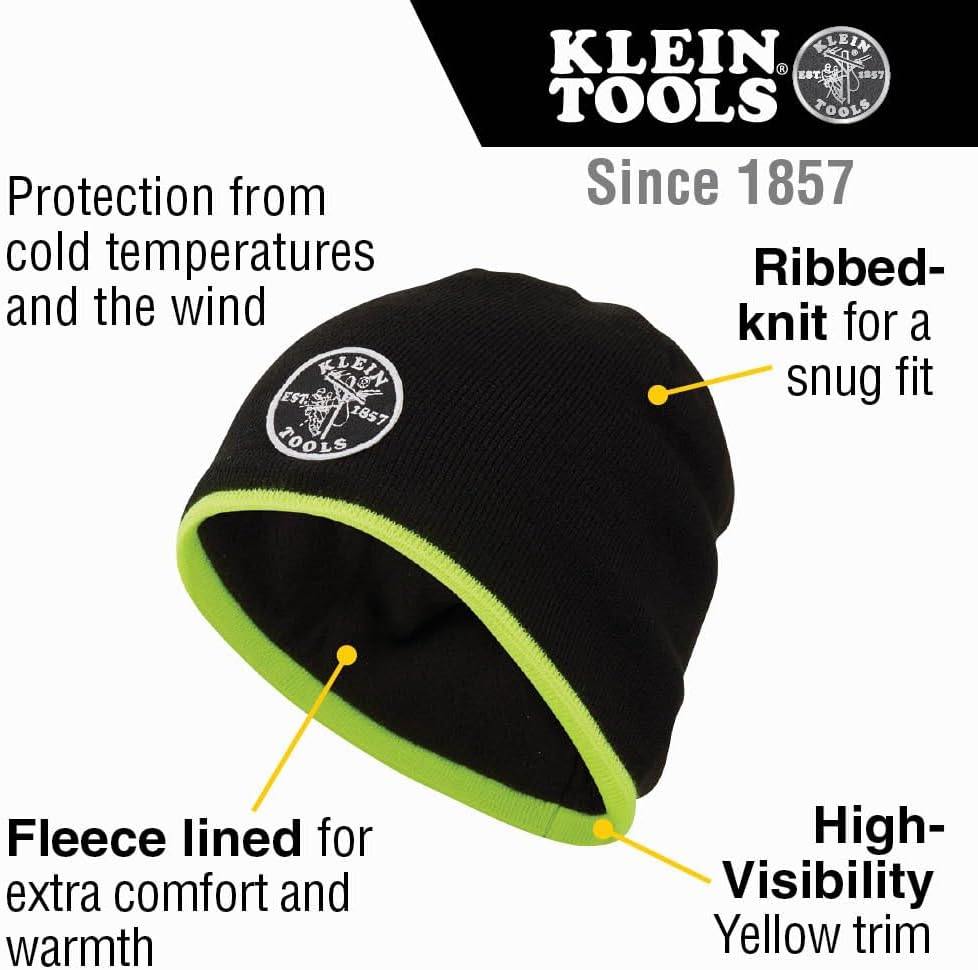 Klein Tools Knit Beanie Black image number 2