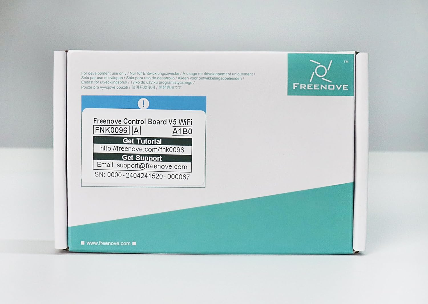 Freenove Control Board V5 Rev4 Wifi (Compatible with Arduino IDE), Arm Cortex-M4 Microcontroller, Onboard ESP32-S3, LED Matrix, USB-C Connector, Example Projects and Code Tutorial image number 2