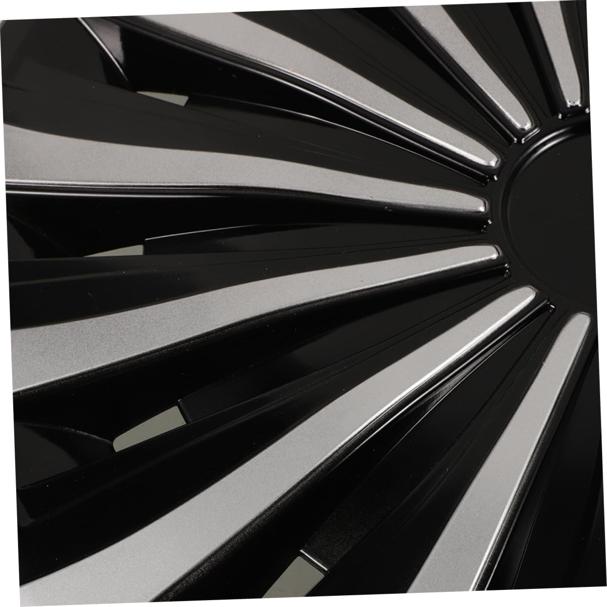 JECOMPRIS Automotive Hub Covers Wheel Rim Cover Caps for Vehicle Wheel Rim Protector Black image number 5