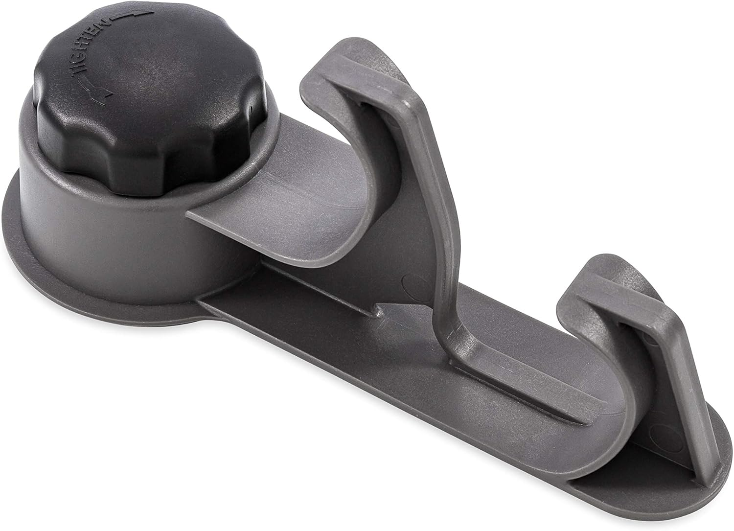 Camco RV Towel Hook | Add Hooks Inside/Outside Your RV | Strong Mechanical Suction Cup Hook (44028), Black image number 2