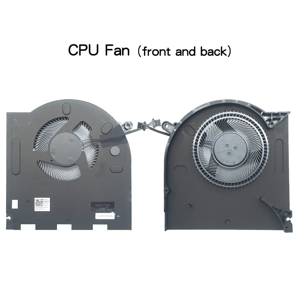 New Replacement Cooling Fans for Dell Alienware M17 R3 M17 R4 P45E Laptop 0CNV63 EG50061S1-C060-S9A 0H5TYJ EG50061S1-1C010-S9A 12V 0.38A (4-Pin 4-Wire) image number 4