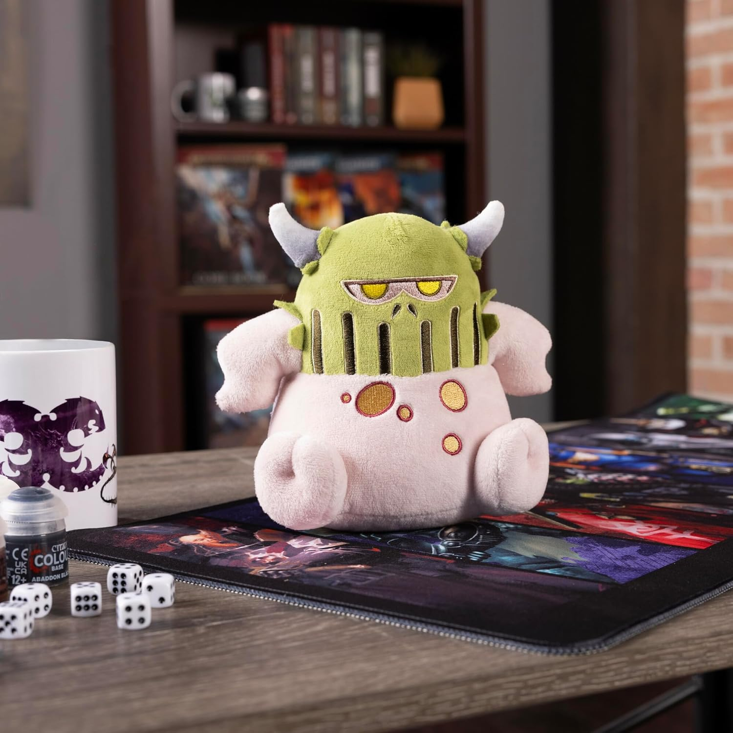 Tomy Warhammer Sassy Nurgling Plush Toy image number 1