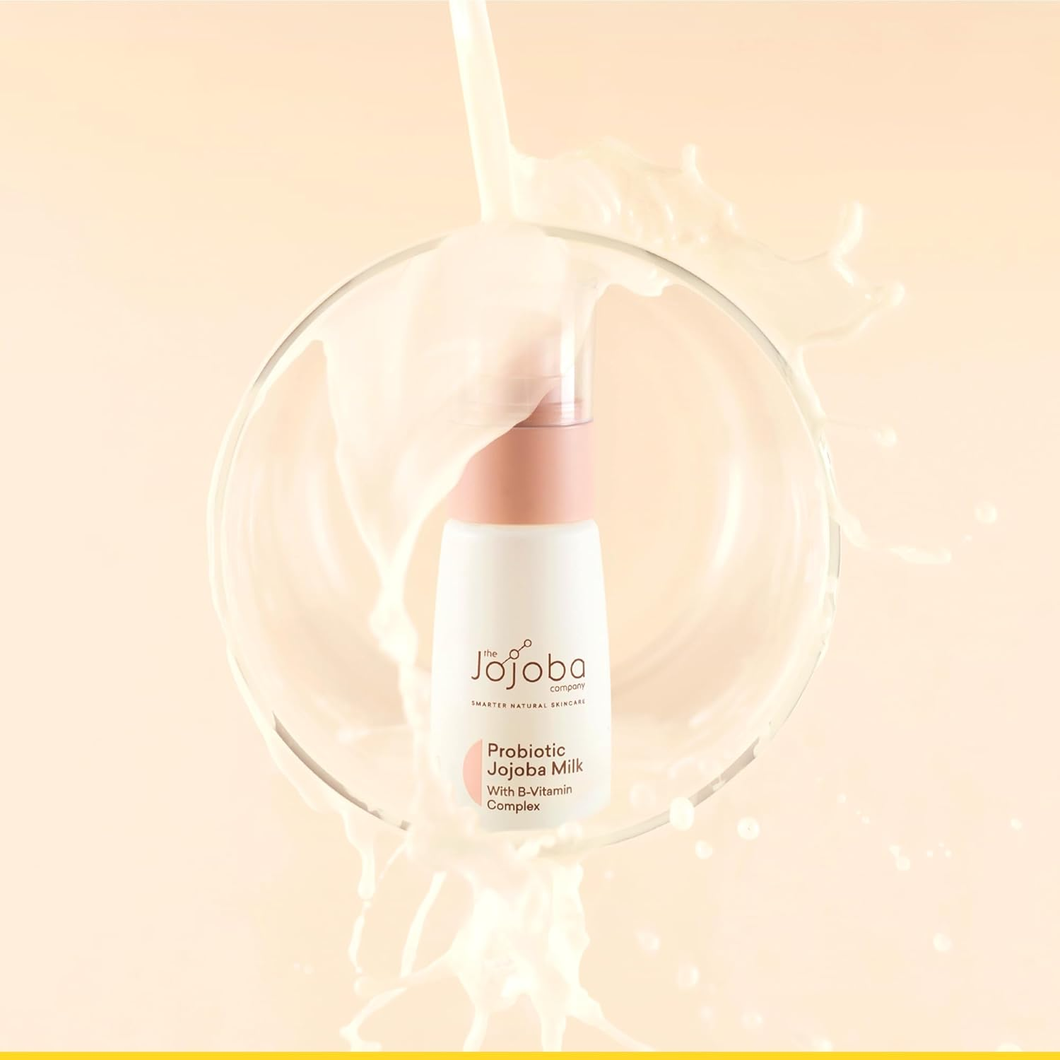 Jojoba Probiotic Facial Serum with B Vitamin Complex Hydrating Milk anti Redness Skin Balancing Brightening Serum for Healthy Radiant Skin 30Ml image number 4