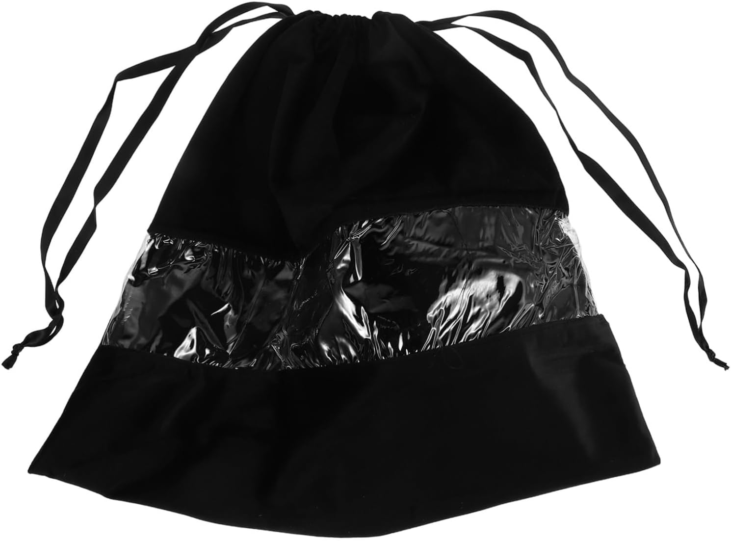 BAZEITFLOW Drawstring Dryer Bag Transparent Dust Pouch for Hair Dryers Curling Tools and Small Items Multi Functional Travel Organizer for Clothes and Handbags Portable Storage Dust