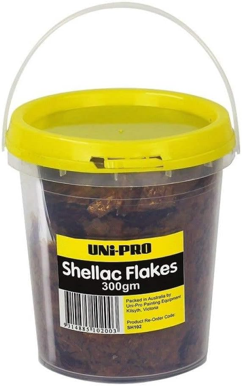 Uni-Pro Shellac Flakes French Polishing, 300 G
