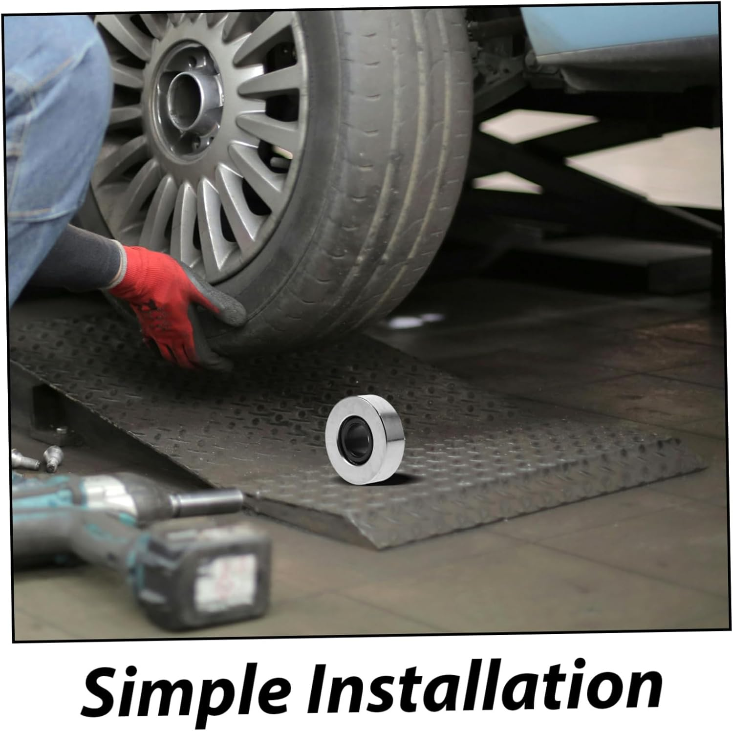 PLAFOPE Metal Wheel Installer Tool for Tire Installation Automotive Wheel Stud Installer image number 4