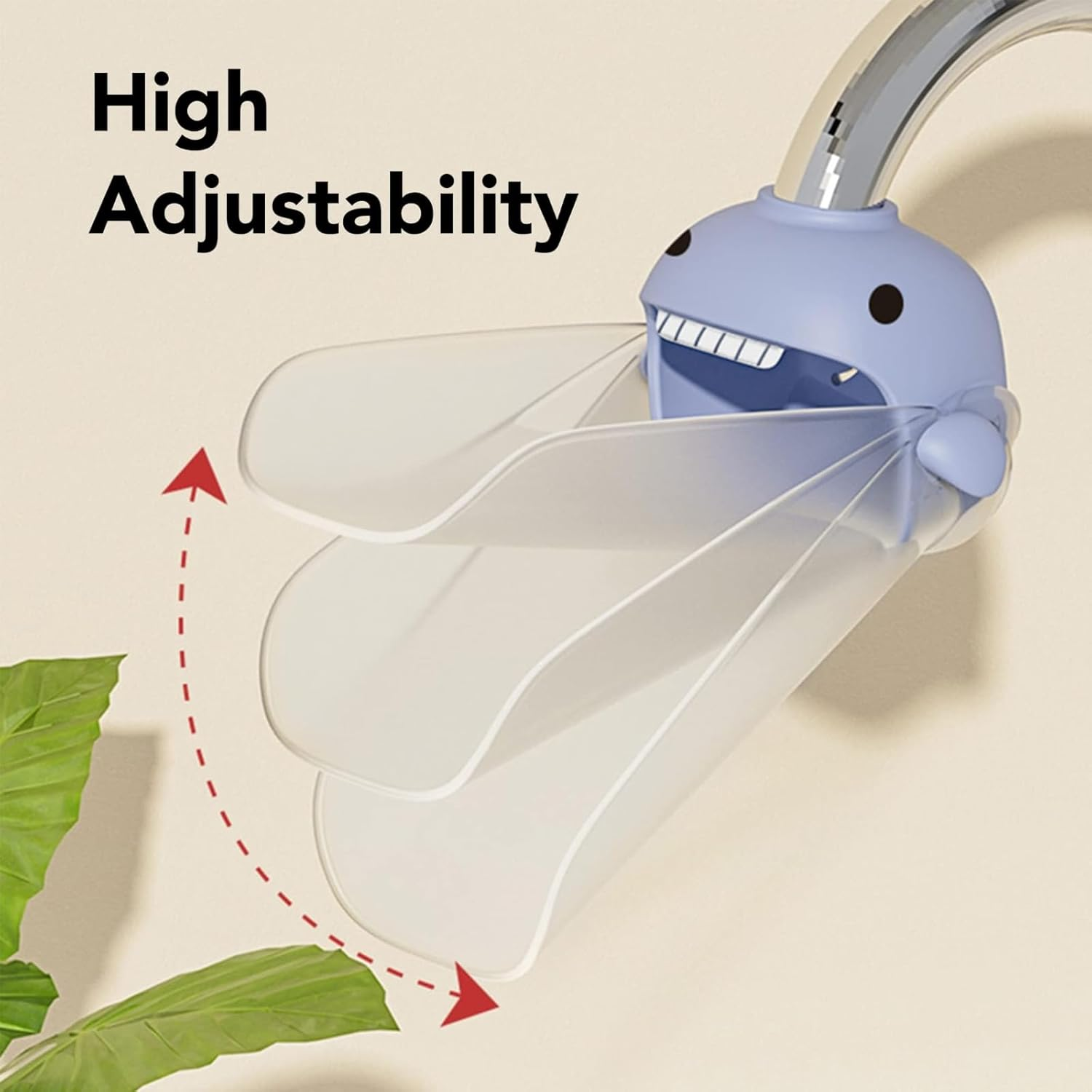 MILIOG Faucet Extender for Toddlers & Kids - Universal Silicone Sink Handle Extender with Temperature Sensitive Design, Flexible Fit for Bathroom, Kitchen, Bathtub Faucets (Grey image number 1