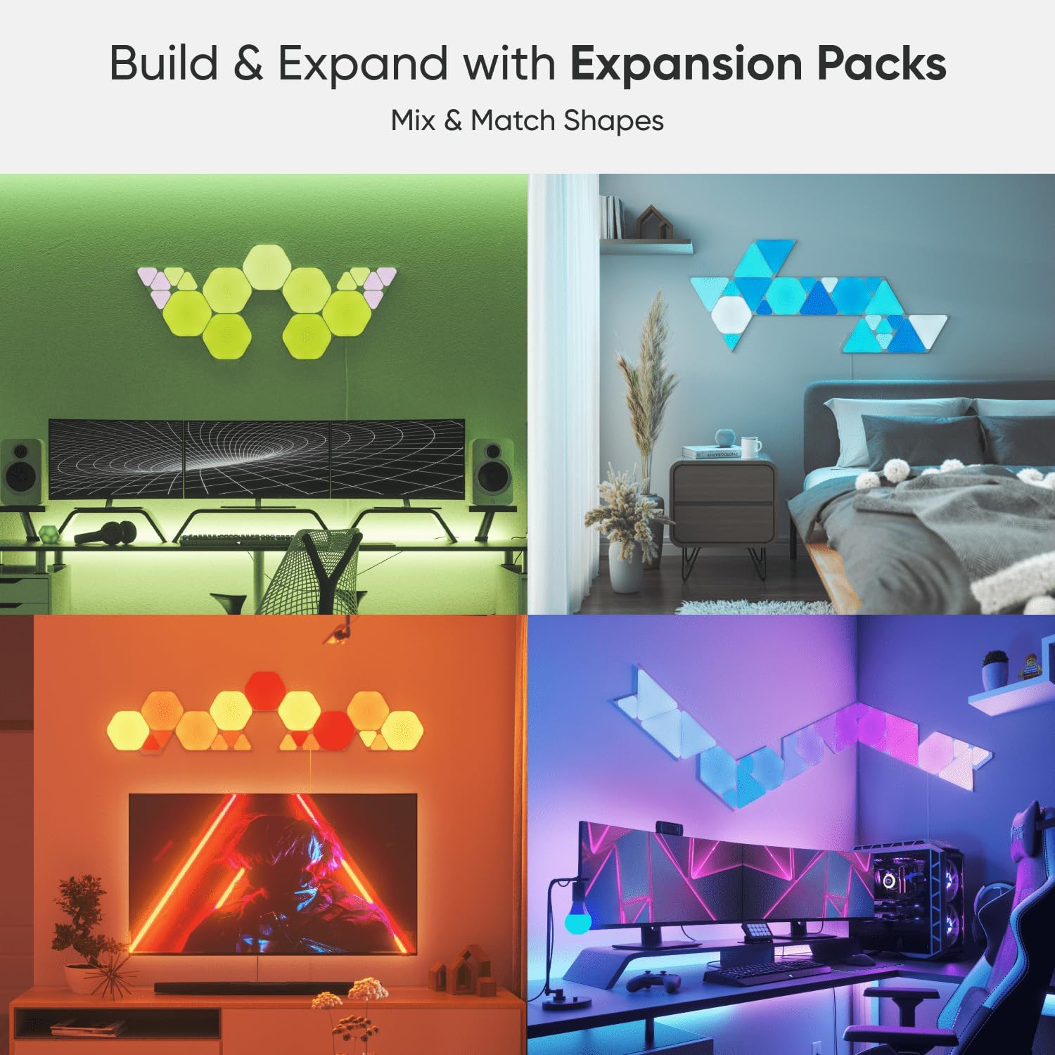Nanoleaf Shapes Hexagons Starter Kit (15 Panels)