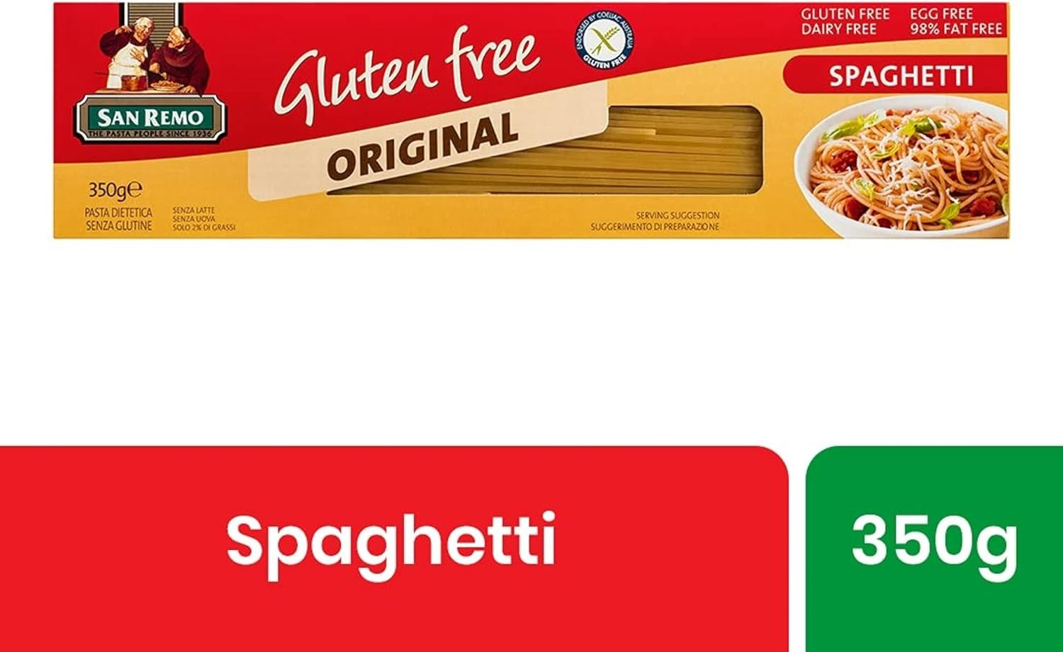 San Remo Gluten Free Spaghetti, 350 G image number 6