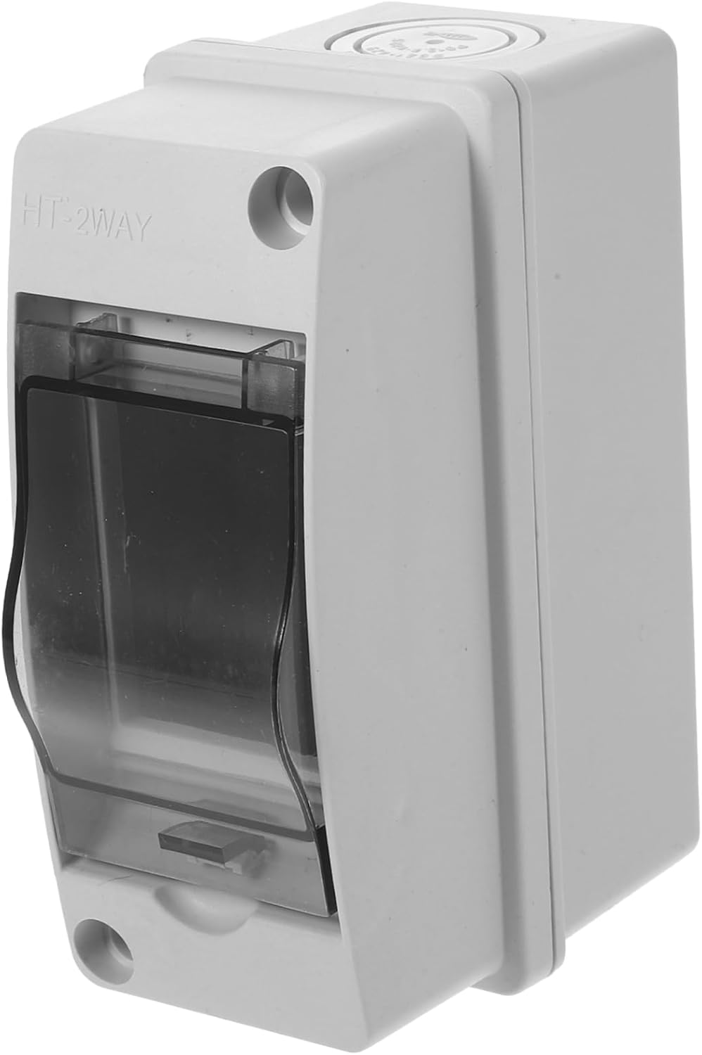 Anneome Way Power Distribution Junction Box Electric Box with Transparent Window for Indoor and Outdoor Use Durable for Appliances