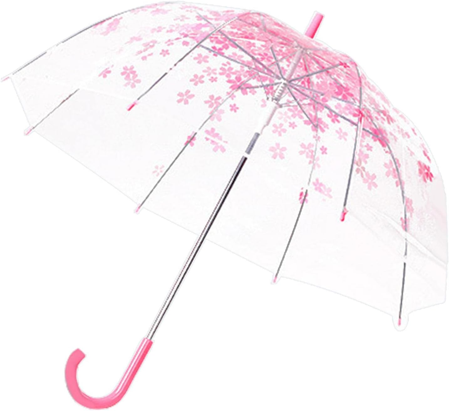 Yuksok Bubble Umbrella for Women & Girls, Kids & Adult Dome Shaped Stick Rain Umbrella image number 5