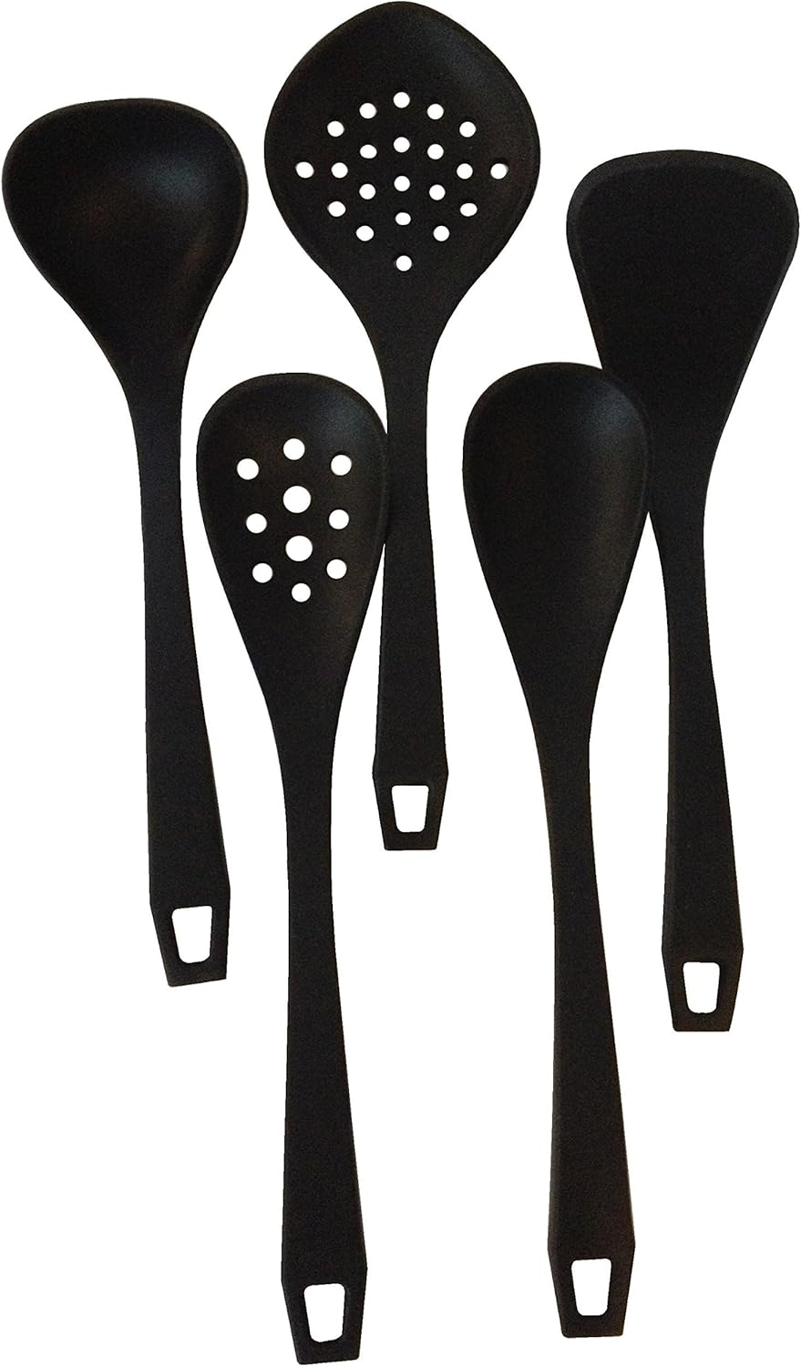 5-Piece Silicone Kitchen Utensil Set &ndash; Premium Bpa-Free Cooking Tools & Gadgets for Nonstick Cookware &ndash; Dishwasher Safe & Durable image number 3