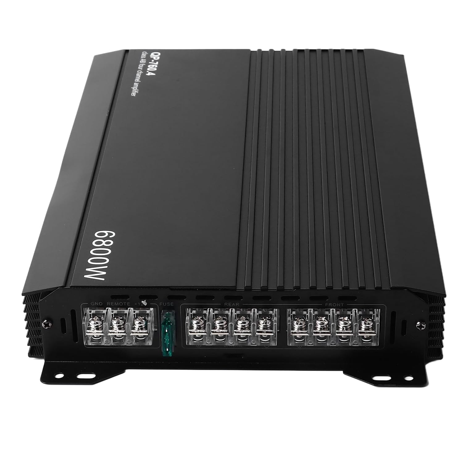 Car Audio Amplifier, Car Stereo Amplifier 4 Channel Aluminum Alloy High Heat Dissipation Power Amp for Car Speakers, Boost Your Car Speakers Sound Quality image number 4