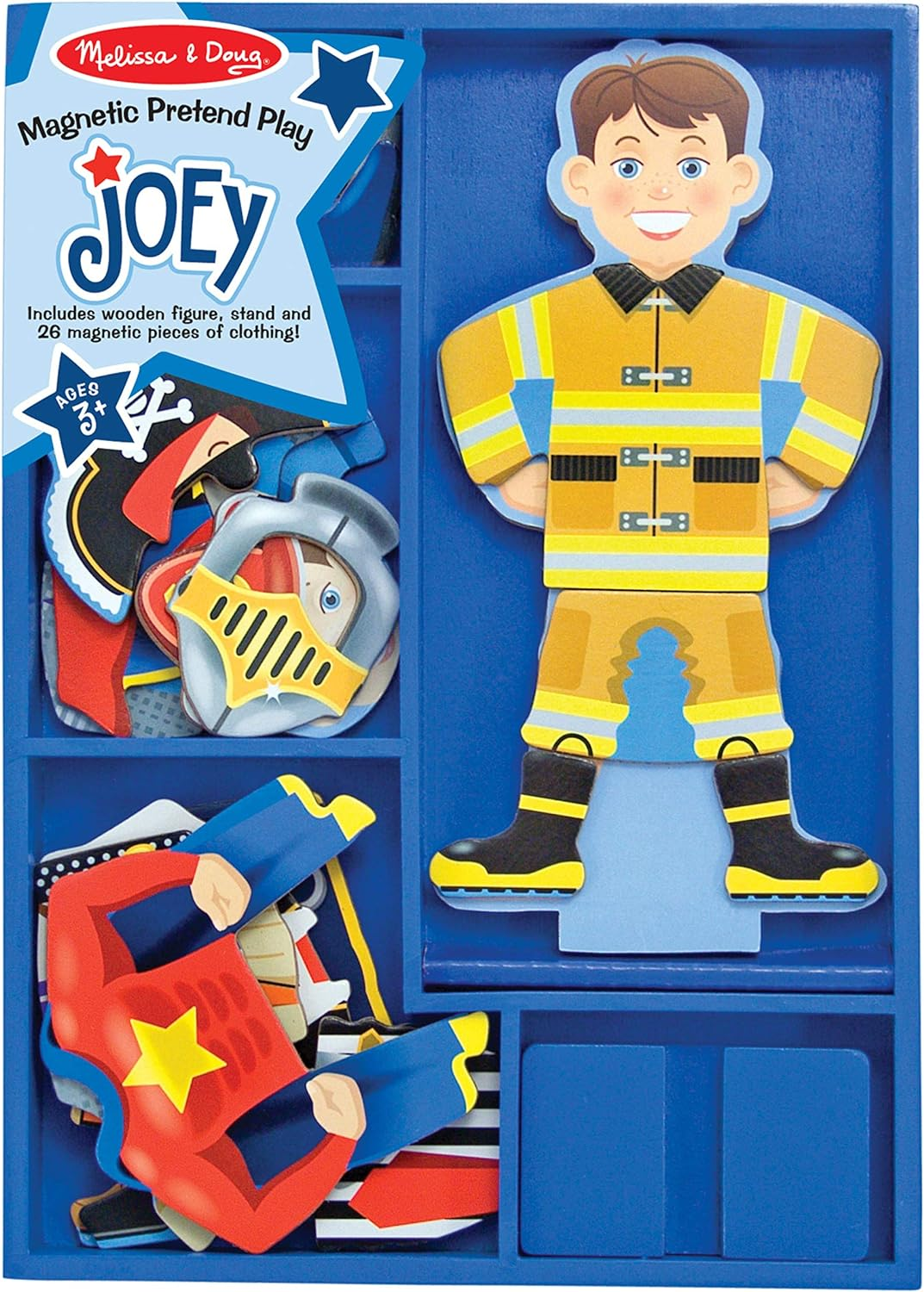 Melissa & Doug - Joey Magnetic Dress-Up - Wood image number 2