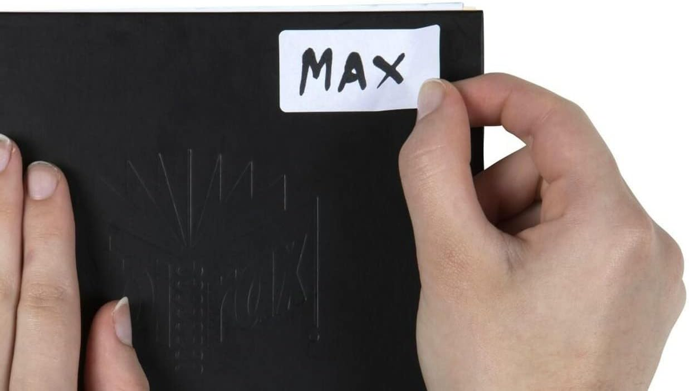 Quikstik Labels Hangsell Rectangle 24X49Mm White 36 Labels image number 5