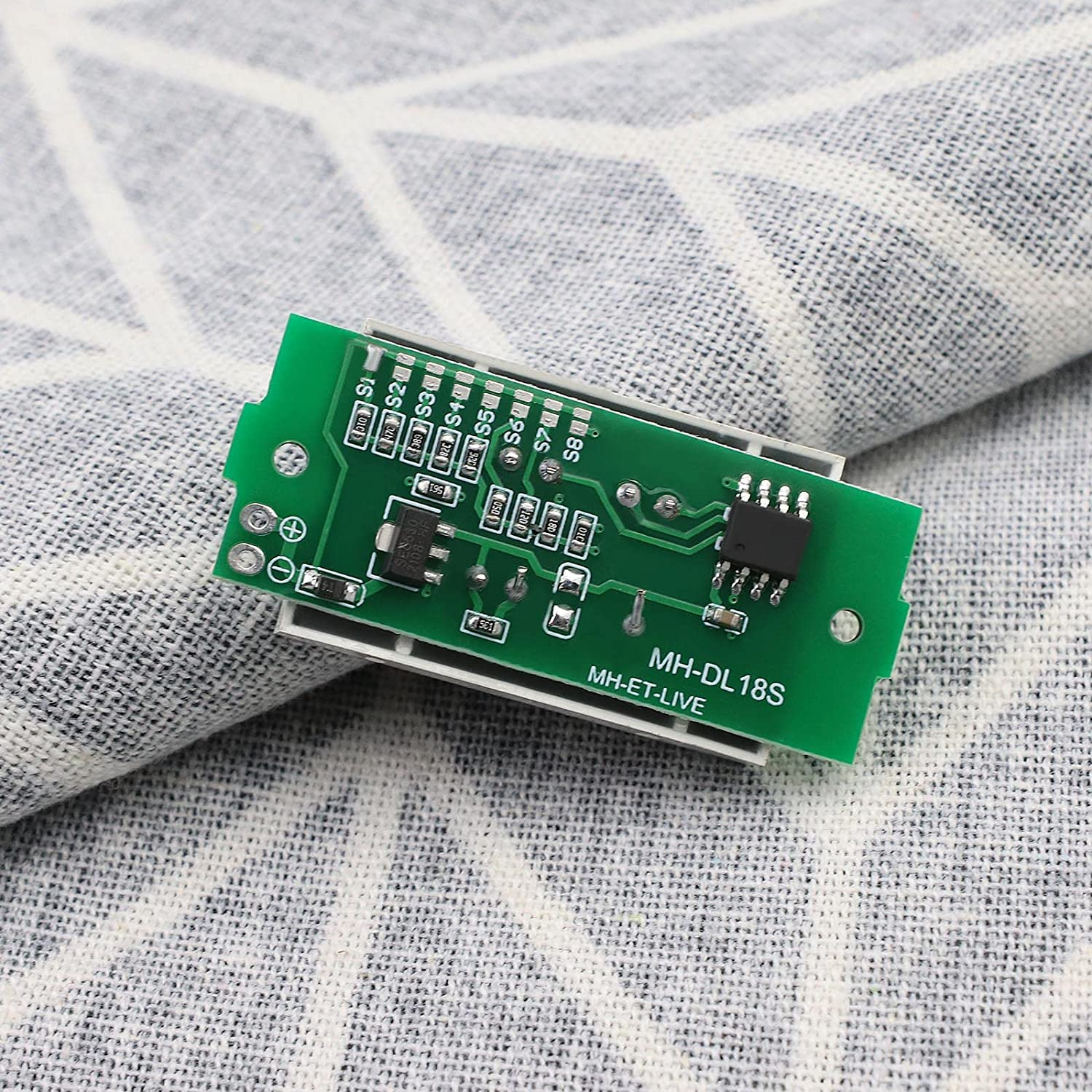 Emsea 4Pcs Battery Capacity Indicator Module 3-34V Battery Charge Indicator Module 5Ma Compatible with 1S 2S 3S 4S 5S 6S 7S 8S image number 5