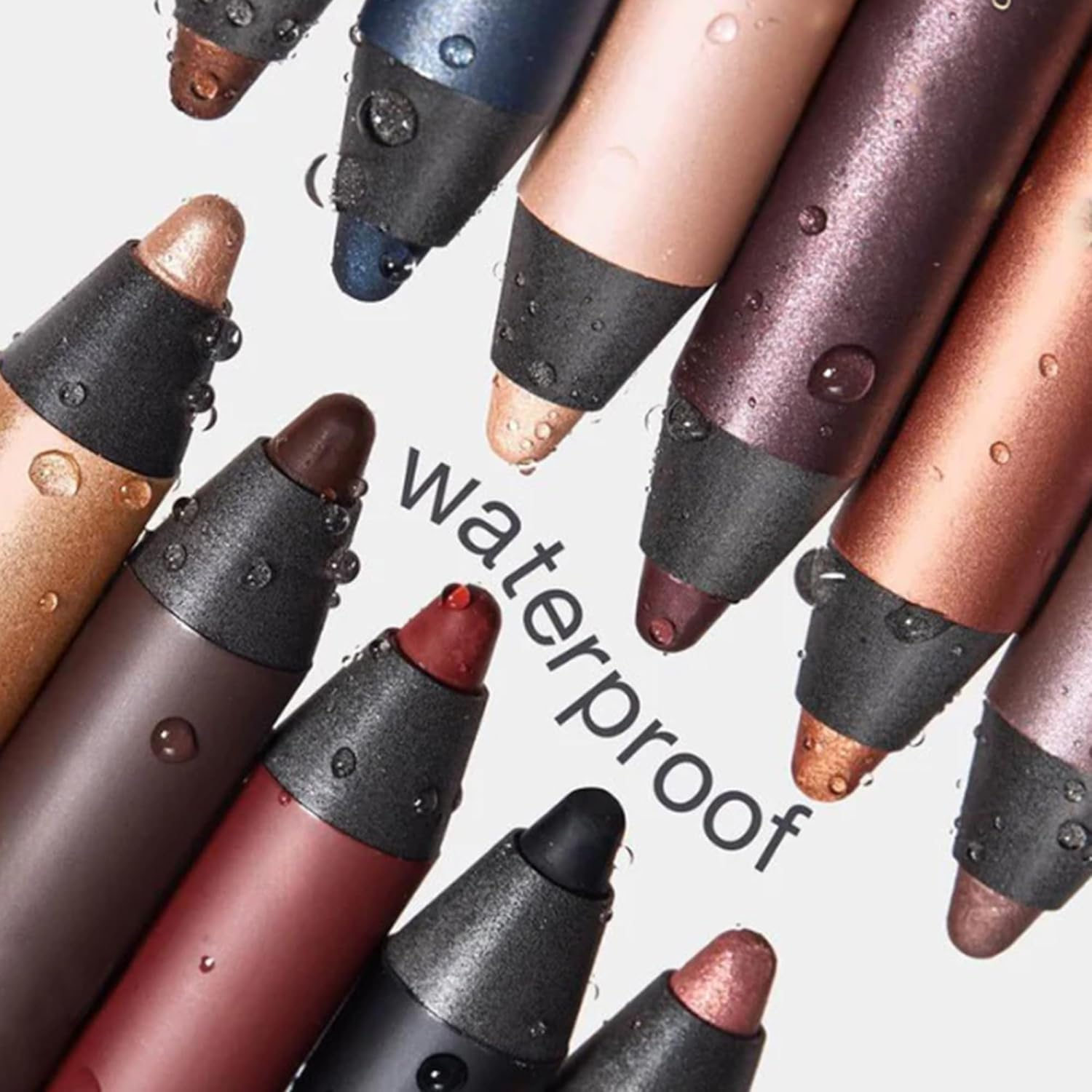 FLYTIN Shadow Liner 2-In-1 Eyeliner & Eyeshadow, Waterproof, Smudge-Proof Duo Eyeshadow Stick with Smudge Brush, Duo Stick for Effortless Smoky or Natural Eye Makeup (5.6) image number 3