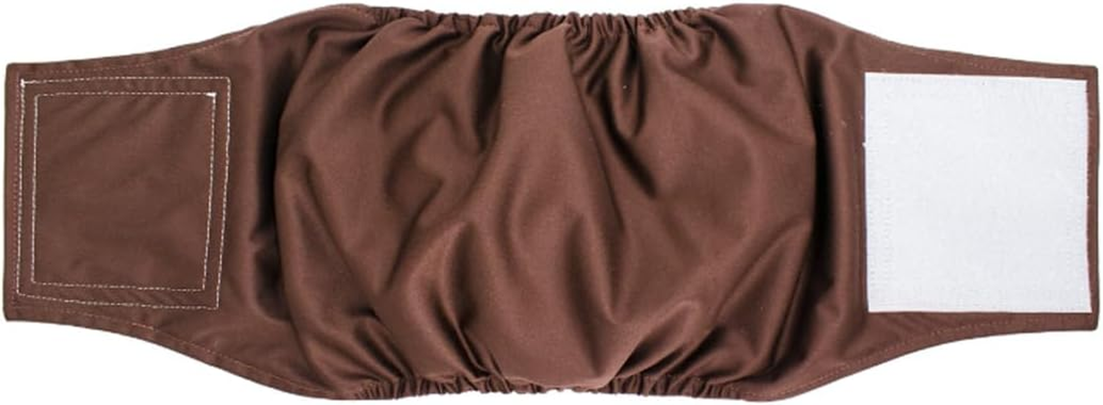 Enwye Washable Male Diapers Incontinence Bandage for Large Adult Dogs XL 68 X 24 Cm Brown image number 1