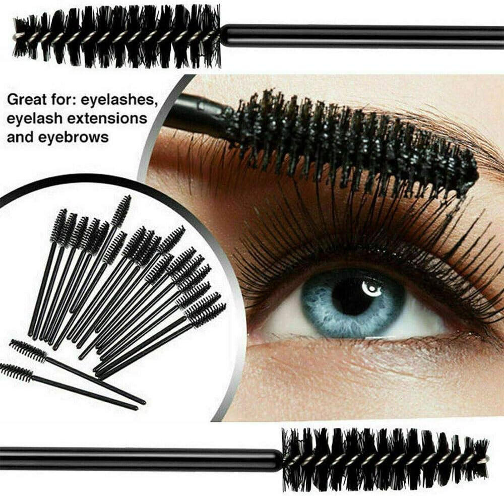 Disposable Mascara Wands Eyelash Brush Applicator (10PCS) - 10Pcs image number 4