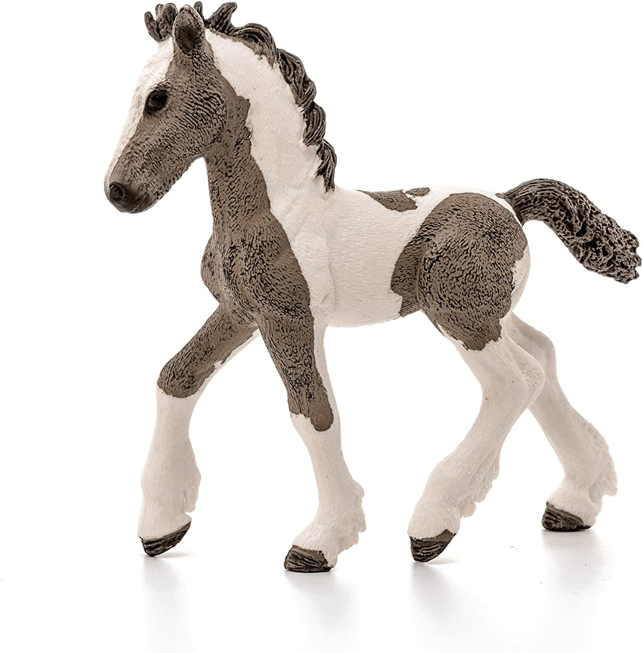 Schleich Farm World, Realistic Farm Animal Horse Toys for Kids and Toddlers, Tinker Foal Toy Figurine, Ages 3+ image number 5
