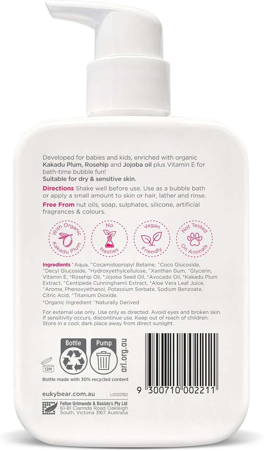 Euky Bear Bubble Bath 300Ml image number 2