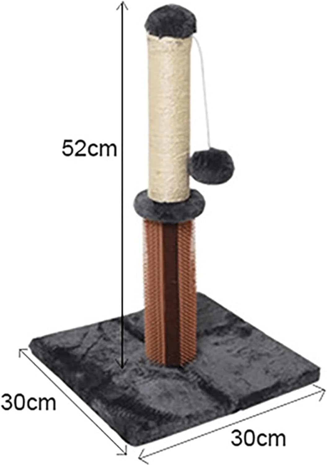 Cat Tree Scratch Resistant and Durable Cat Tower Cat Scraper Scratching Post Brush Sisal Cat Climbing Frame Cat Condo - A image number 5