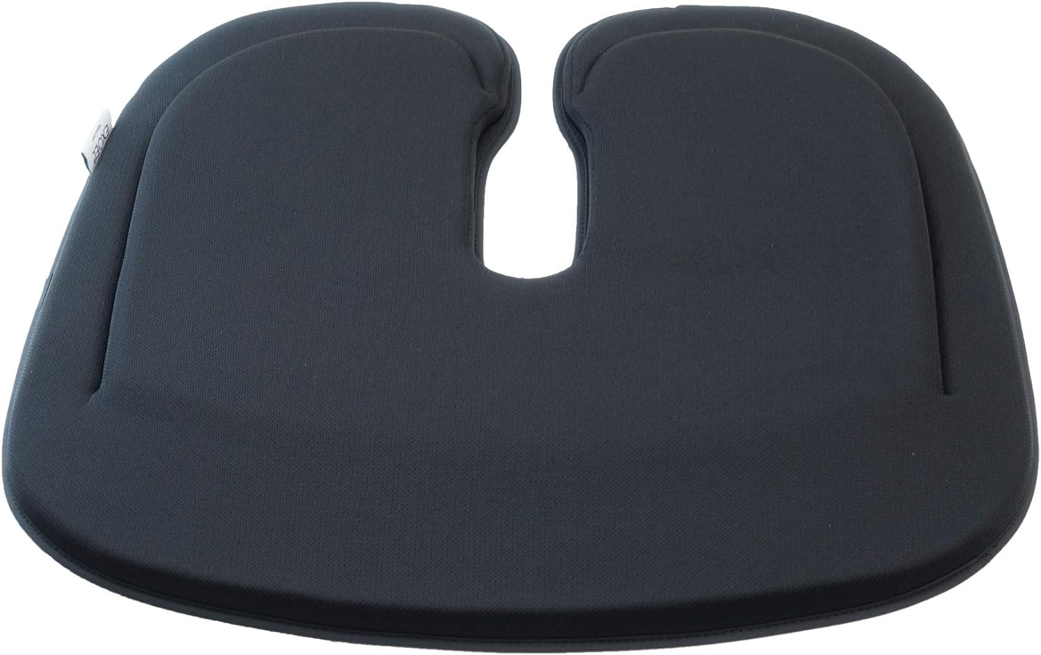 EXGEL Hug Drive Circa Set, Black, Cushion, Won'T Hurt Your Buttocks, Car, Made in Japan, Large, Prevents Lower Back Pain, Tailbone, Hemorrhoids, Postpartum image number 1