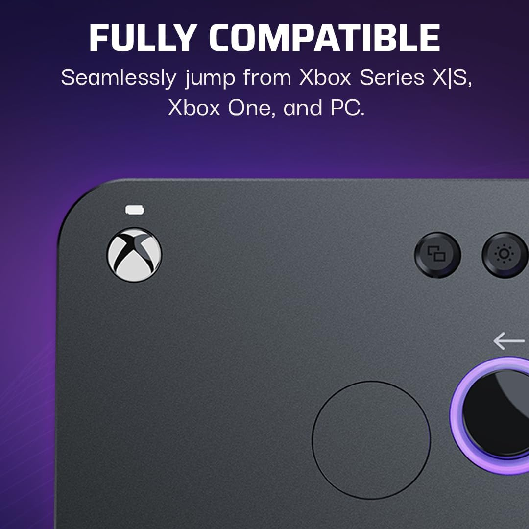 Turtle Beach Victrix Pro KO Leverless All Button Fight Stick, Officially Licensed for Xbox Series X|S, Xbox One, Windows 10/11 PC, Customizable Esports Tournament Ready Controller, Gray image number 1