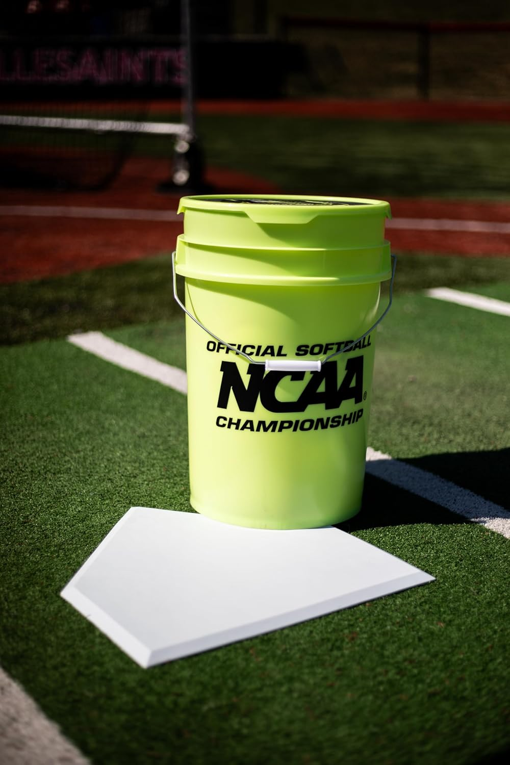 Rawlings | Bucket of 18 Practice Softballs | Ages 12U | 12" | Synthetic Cover image number 6