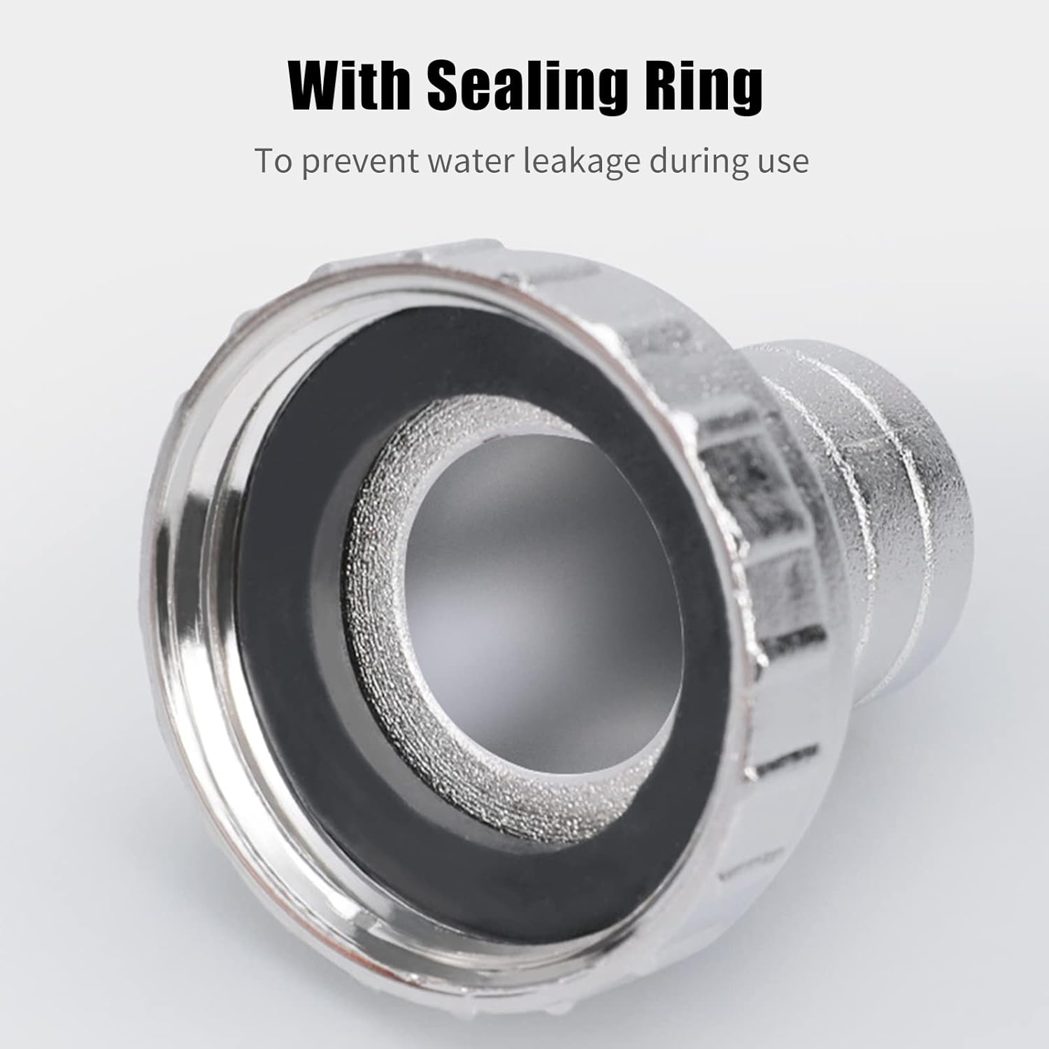 QIUNI IBC Tank Drain Adapter 3/4'' Thread Connector Brass Valve Fitting for Oil Fuel Water image number 3