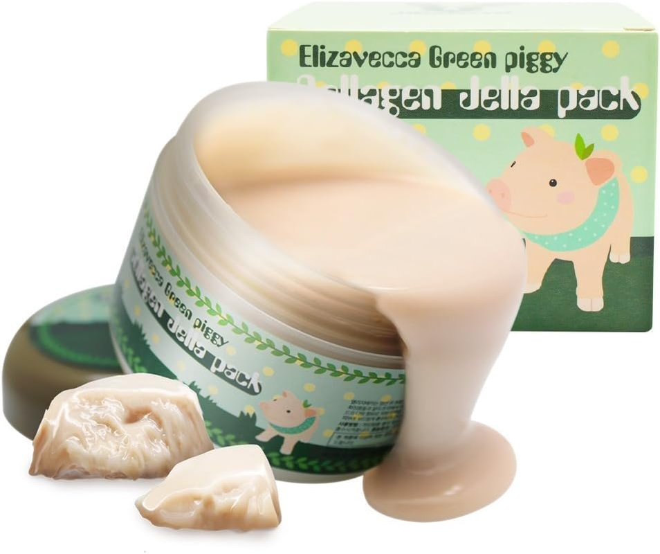 Elizavecca Green Piggy Collagen Jella Pack Facial Mask 100 Ml image number 4