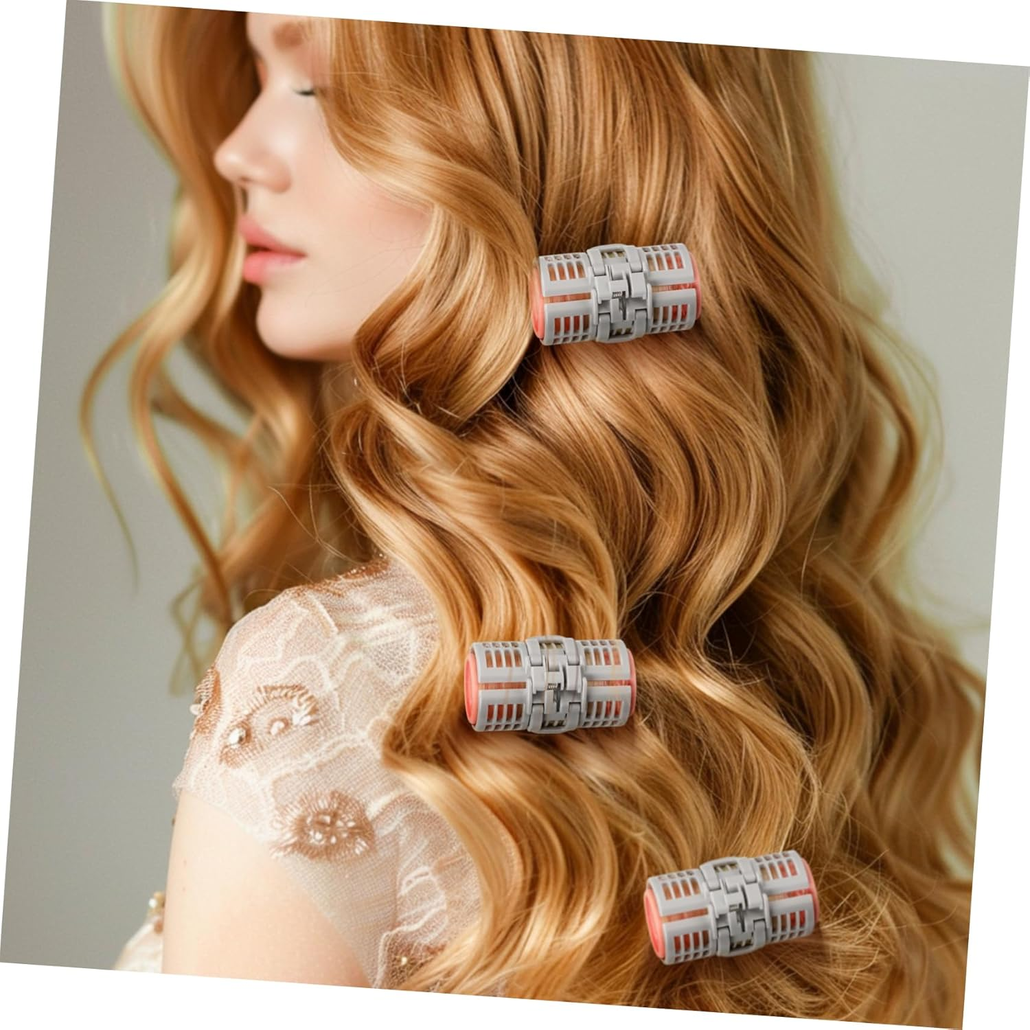 ARTSEWPLY 6Pcs Hair Curler Spring Rollers for Bangs Diy Hairstyle Tool Non-Heat Curling Suitable for Hair Types Easy to Use at Home image number 5