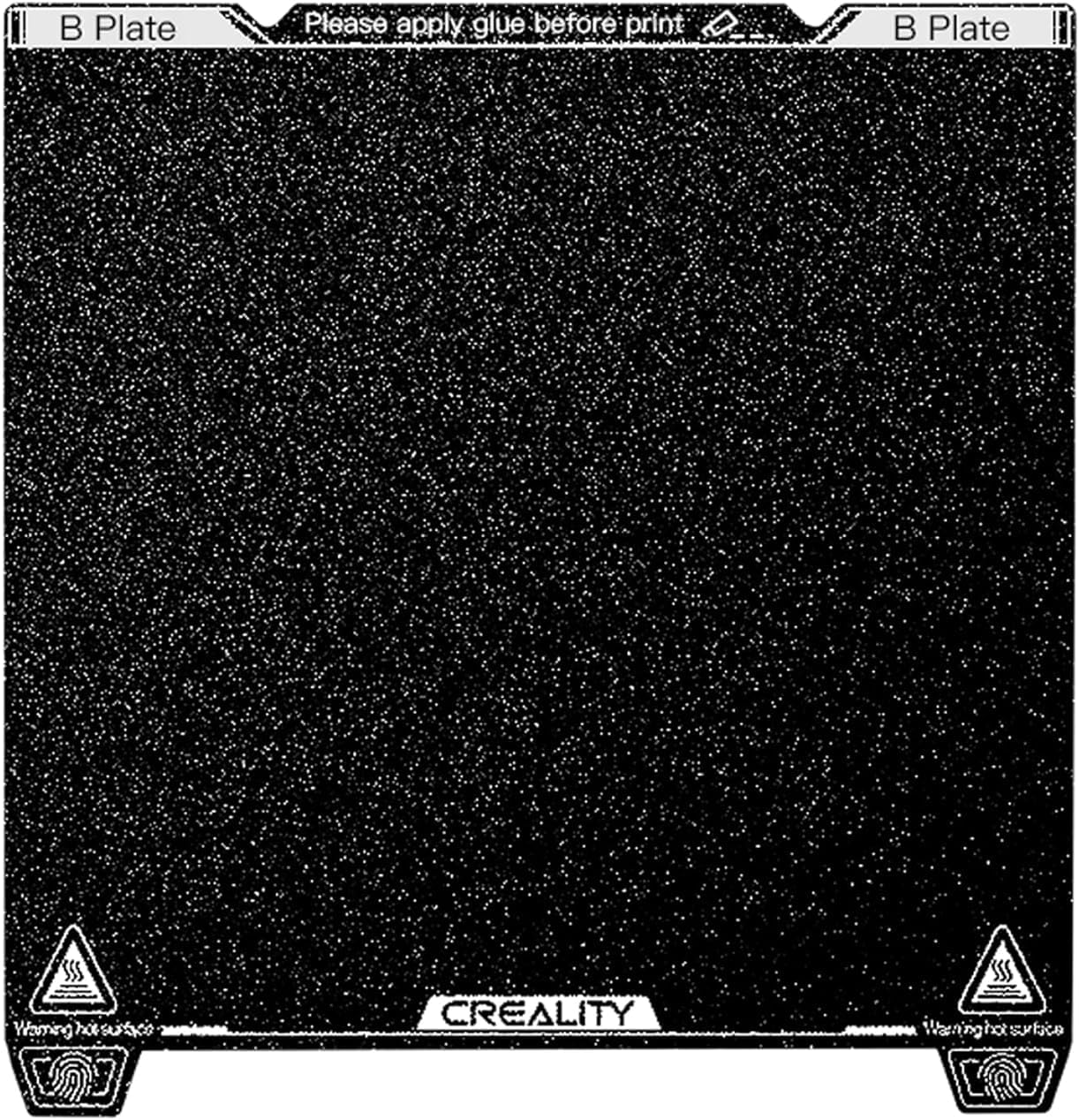 Official K1 MAX Textured PEI Build Plate Kit, Magnetic Flexible Steel Plate, 3D Printer Platform Compatible with K1 Max,Ender-3 V3 Plus(315 * 310Mm) image number 3